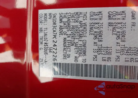 2023 Nissan Pathfinder Sl Fwd from USA, damaged, VIN 5N1DR3CA7PC247226